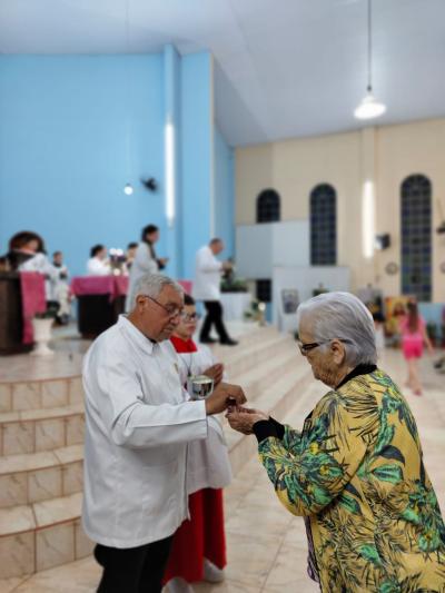 2º Dia do Tríduo em Honra a São José reúne centenas de fiéis em Laranjeiras do Sul